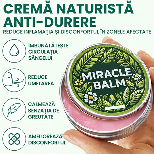 Crema naturista Anti-Durere – Reduce senzatia de picioare grele si obosite, inflamatia si disconfortul.