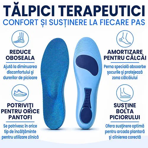 Talpici terapeutici – confort si sustinere la fiecare pas
