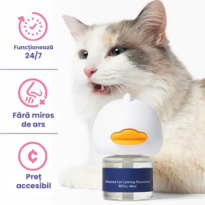 Difuzor cu Feromoni pentru Pisici - Relaxare si bunastare pentru pisica ta