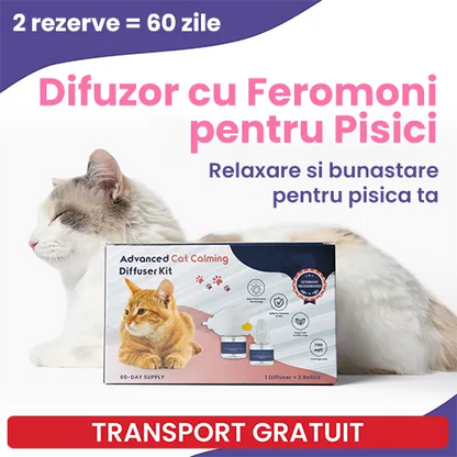Difuzor cu Feromoni pentru Pisici - Relaxare si bunastare pentru pisica ta