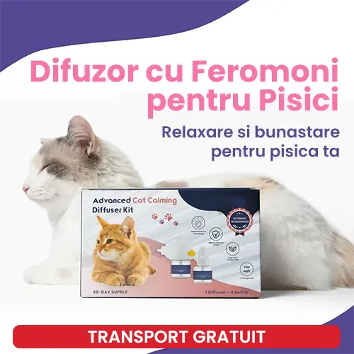 Difuzor cu Feromoni pentru Pisici - Relaxare si bunastare pentru pisica ta