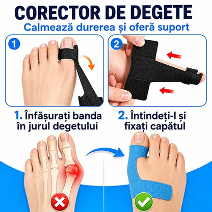 Bandaj terapeutic - Sprijin pentru monturi, confort zi de zi