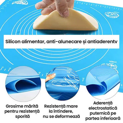 Covoras multifunctional din silicon pentru bucatarie