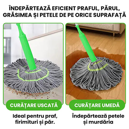 Mop360 - mop rotativ cu stoarcere rapidă