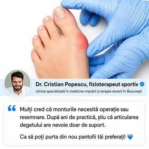 Bandaj terapeutic - Sprijin pentru monturi, confort zi de zi