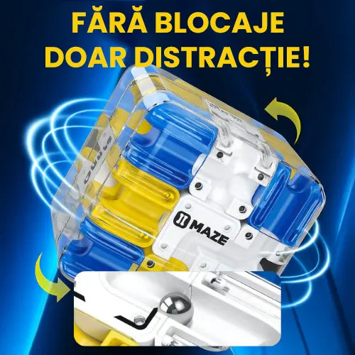Cub labirint 3D - care transformă logica în distracție
