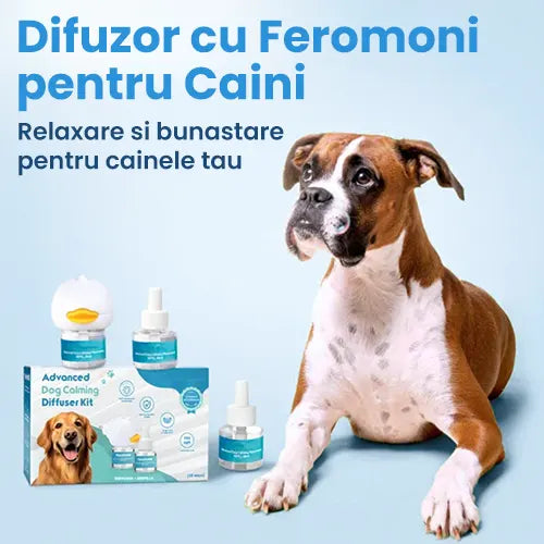 Difuzor cu Feromoni pentru Caini - Relaxare si bunastare pentru cainele tau