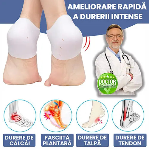 Suport Ortopedic pentru Calcai - Reduce Durerea de Fasciita Plantara