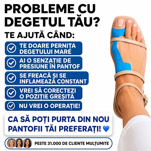 Bandaj terapeutic - Sprijin pentru monturi, confort zi de zi