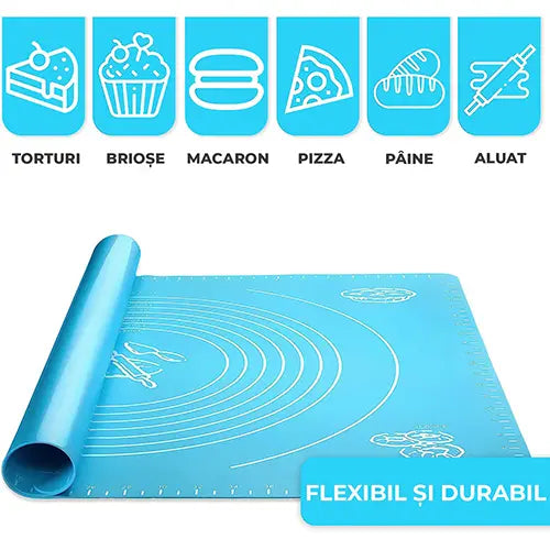 Covoras multifunctional din silicon pentru bucatarie