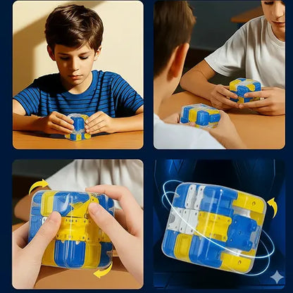 Cub labirint 3D - care transformă logica în distracție