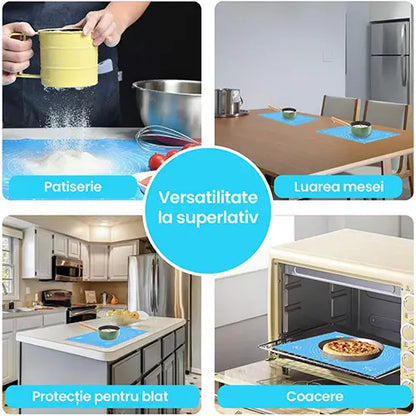 Covoras multifunctional din silicon pentru bucatarie