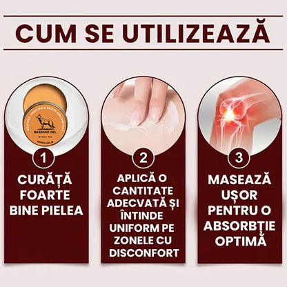 Crema Anti-Durere - Solutia completa pentru Articulatii si Muschi