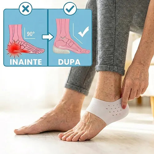 Suport Ortopedic pentru Calcai - Reduce Durerea de Fasciita Plantara