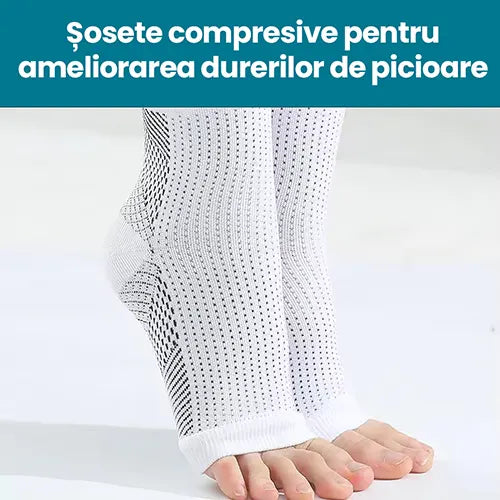 Sosete compresive pentru ameliorarea durerilor de picioare