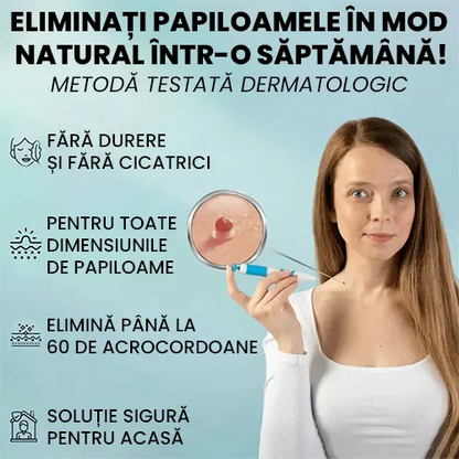 Aparat profesional pentru indepartarea Papiloamelor - potrivit pentru toate tipurile de piele