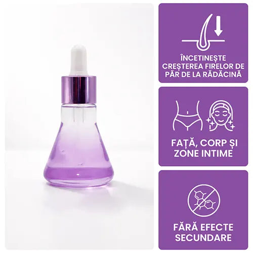 Ser impotriva parului nedorit - piele fina mai mult timp, fara grija firelor nedorite