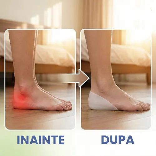 Suport Ortopedic pentru Calcai - Reduce Durerea de Fasciita Plantara