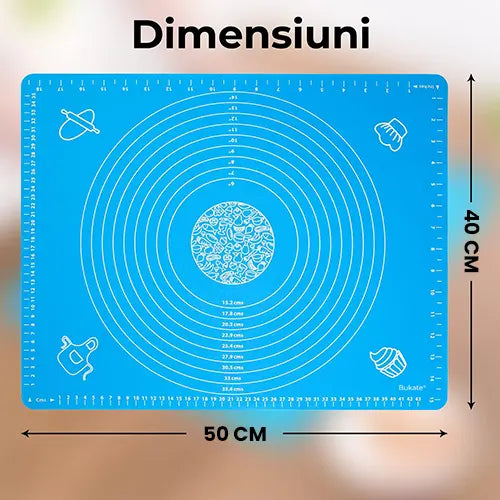 Covoras multifunctional din silicon pentru bucatarie
