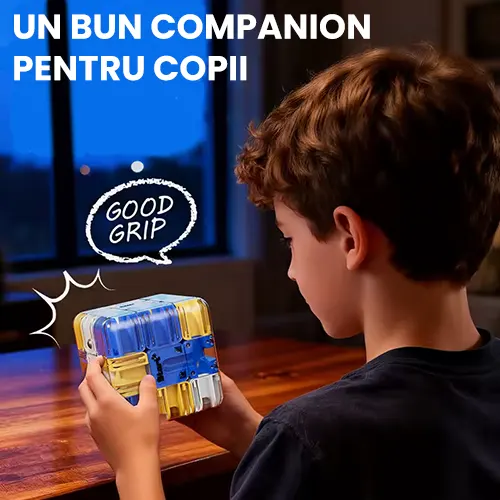 Cub labirint 3D - care transformă logica în distracție