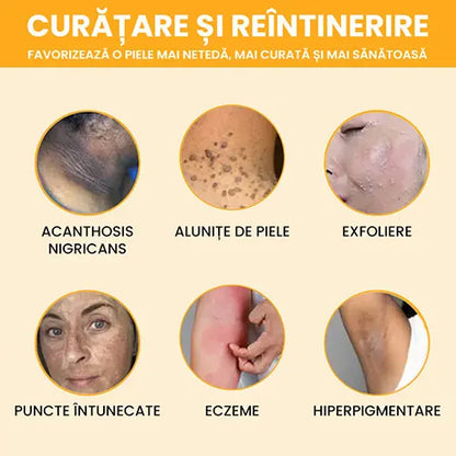 Gel exfoliant enzimatic cu portocale – pentru față și corp